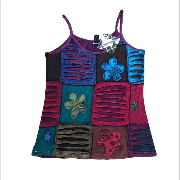 Sacred Threads Tops - 218-271 LG GR/GR Sacred Threads Tank Top